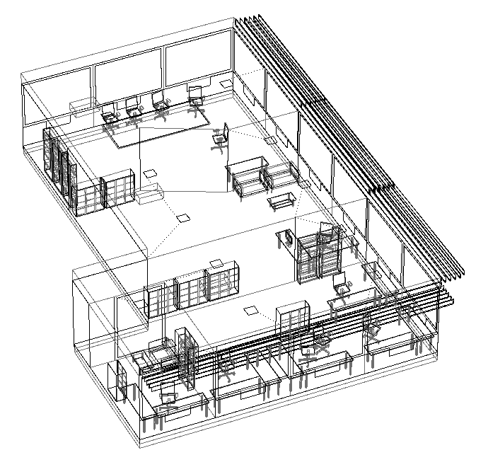 Figure 7.23: A high resolution section of an office